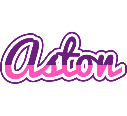 Aston cheerful logo