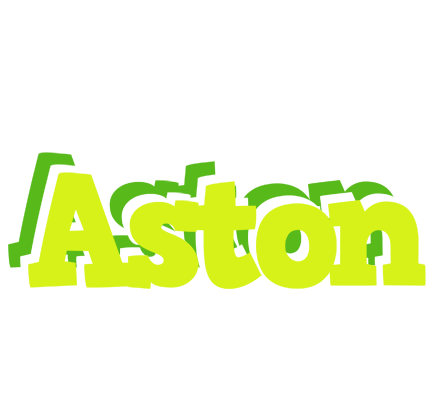 Aston citrus logo