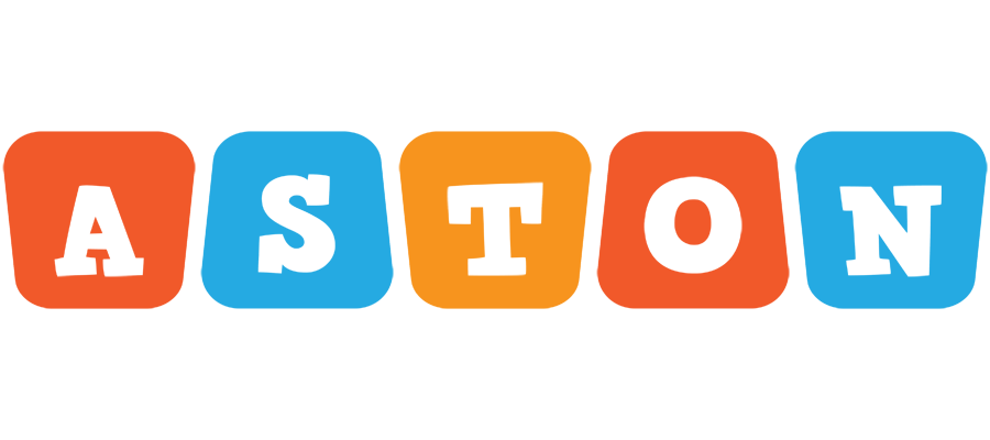 Aston comics logo