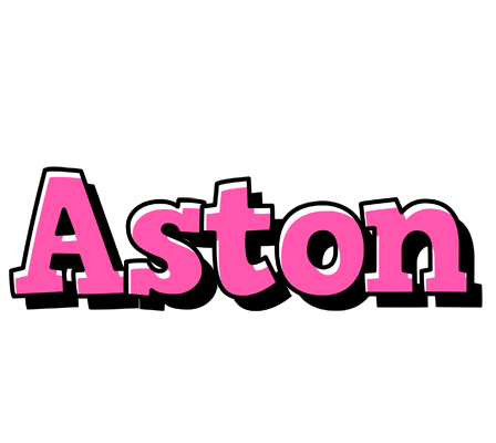 Aston girlish logo