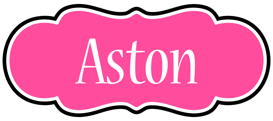 Aston invitation logo
