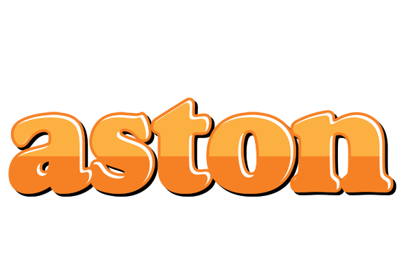 Aston orange logo