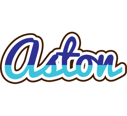 Aston raining logo