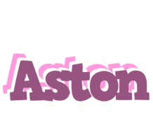 Aston relaxing logo