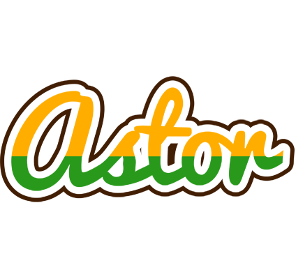 Astor banana logo
