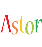 Astor birthday logo