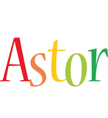 Astor birthday logo
