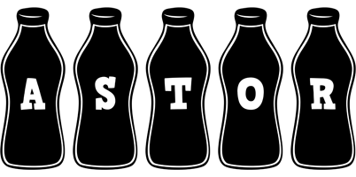 Astor bottle logo