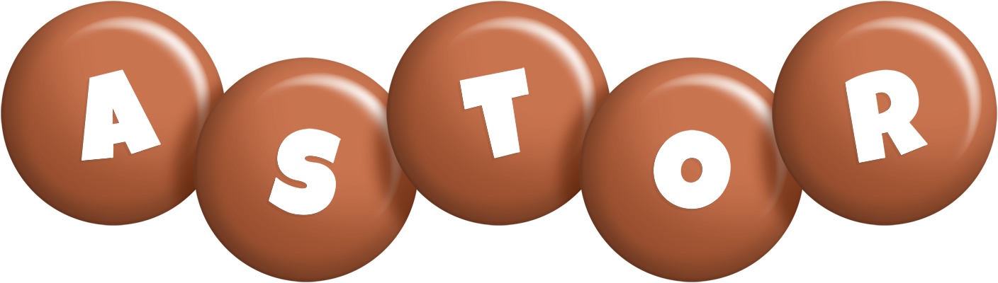 Astor candy-brown logo