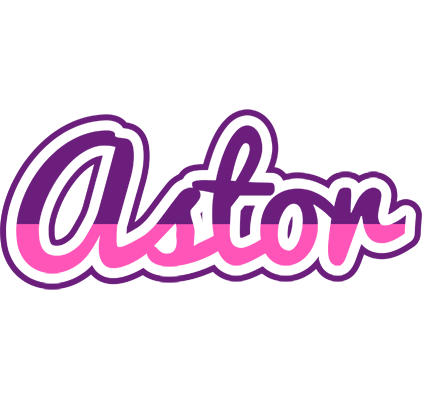 Astor cheerful logo