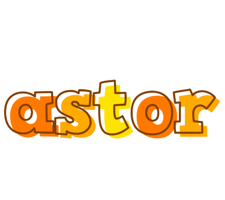 Astor desert logo