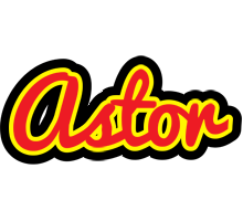 Astor fireman logo