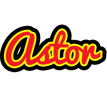 Astor fireman logo
