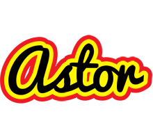 Astor flaming logo