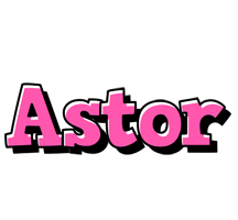 Astor girlish logo