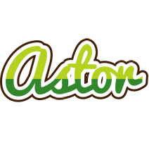 Astor golfing logo