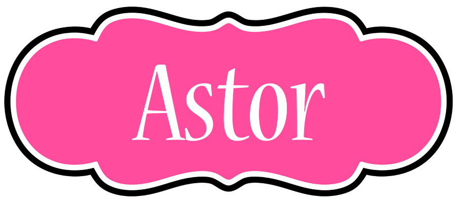 Astor invitation logo
