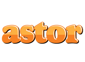 Astor orange logo