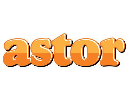 Astor orange logo