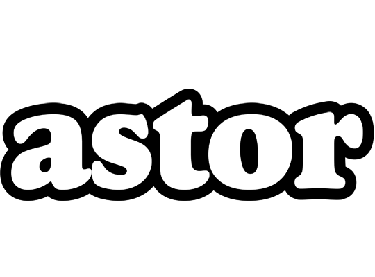 Astor panda logo