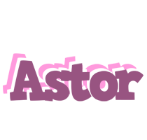 Astor relaxing logo