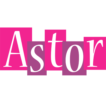 Astor whine logo