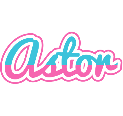 Astor woman logo