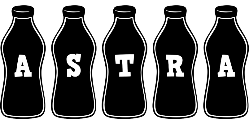 Astra bottle logo