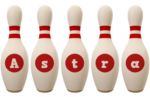 Astra bowling-pin logo