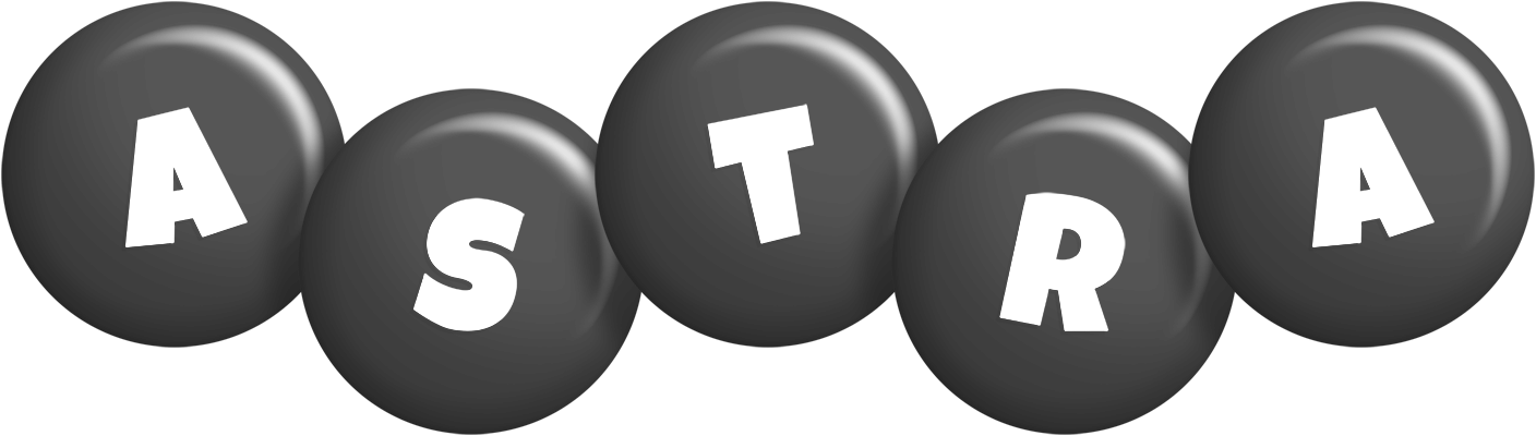 Astra candy-black logo