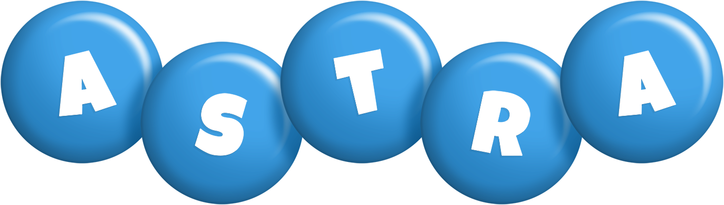Astra candy-blue logo