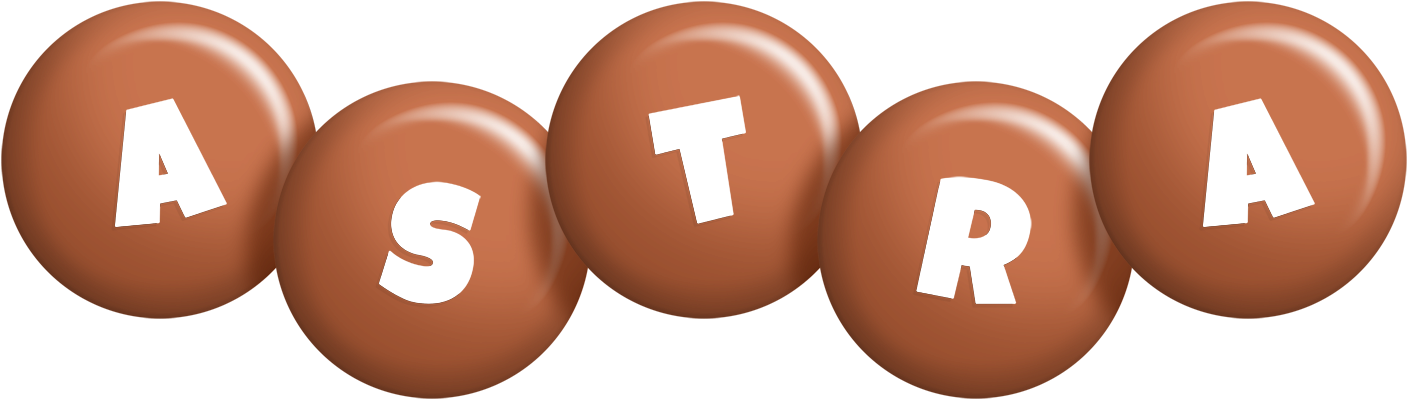 Astra candy-brown logo