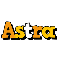 Astra cartoon logo