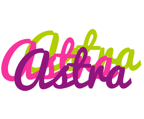 Astra flowers logo