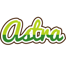 Astra golfing logo