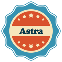 Astra labels logo