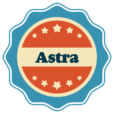 Astra labels logo