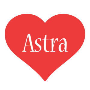 Astra love logo