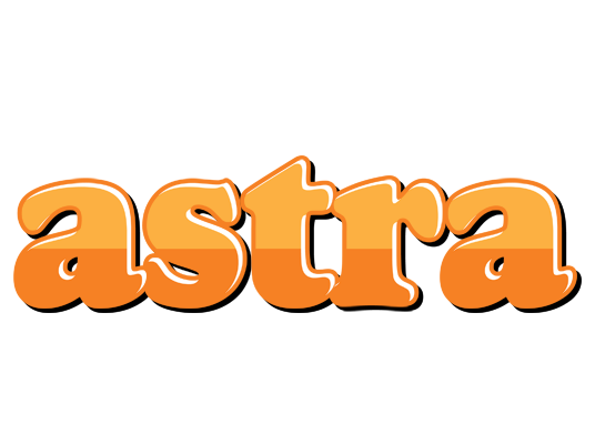 Astra orange logo
