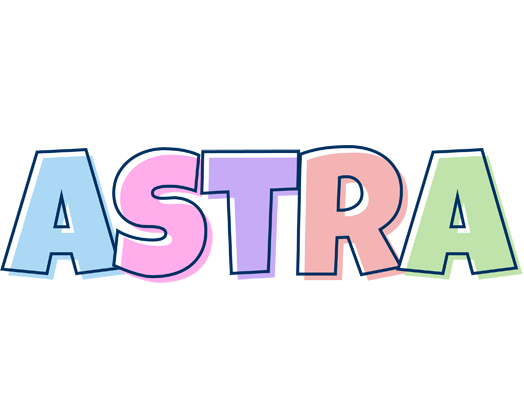 Astra pastel logo