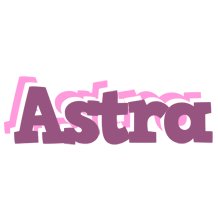 Astra relaxing logo