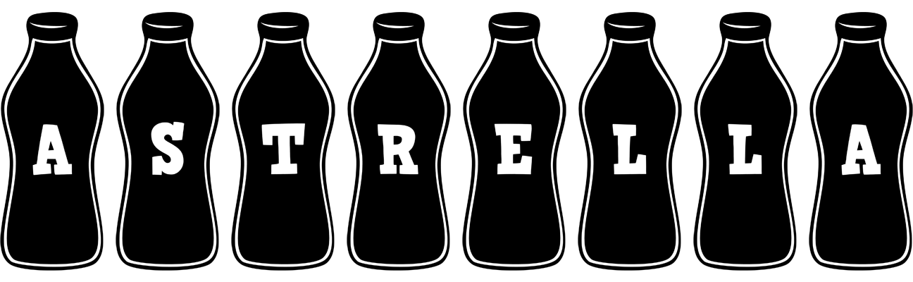 Astrella bottle logo