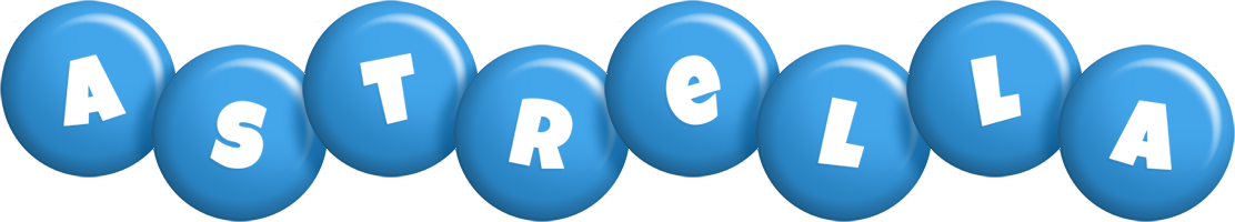 Astrella candy-blue logo