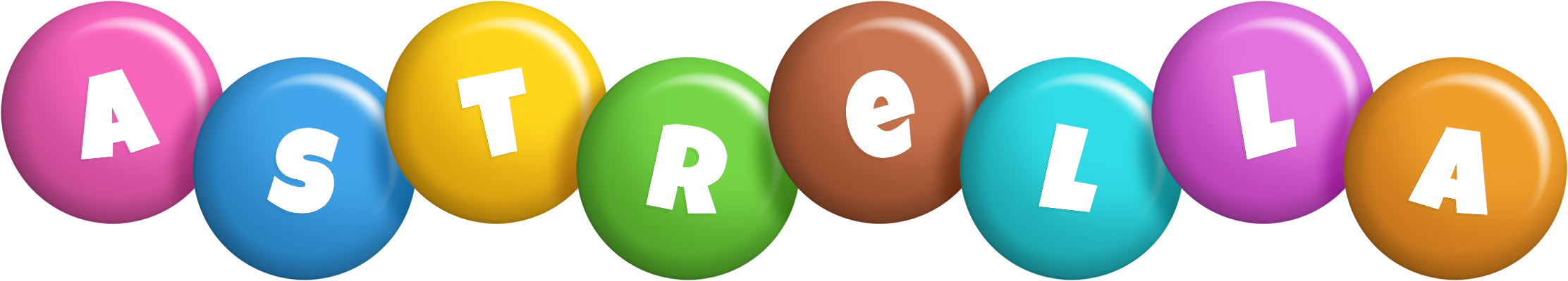 Astrella candy logo