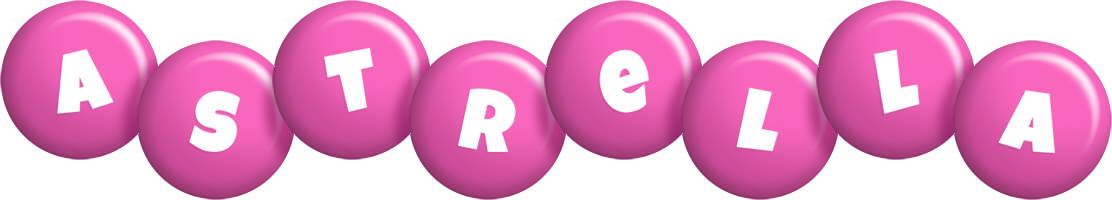 Astrella candy-pink logo