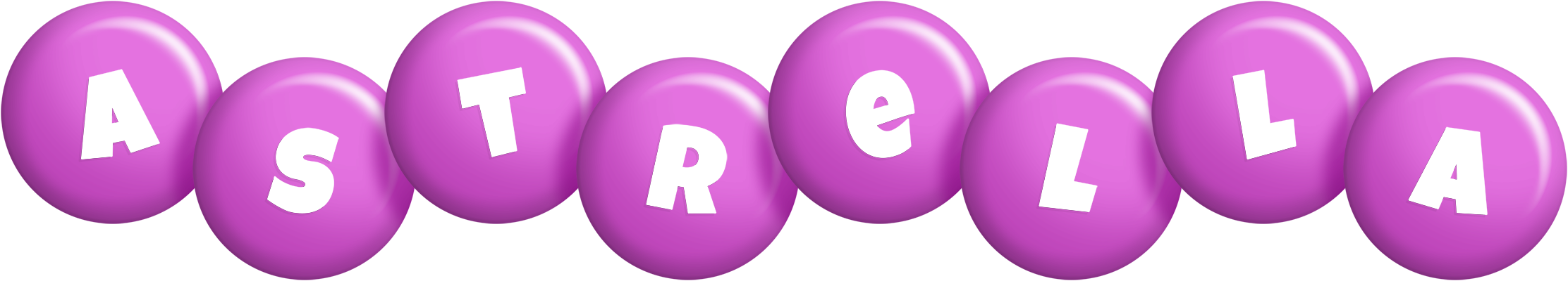 Astrella candy-purple logo