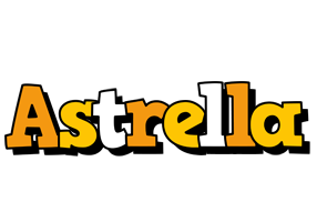 Astrella cartoon logo