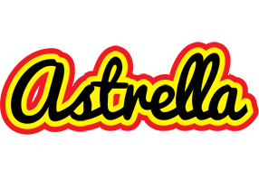 Astrella flaming logo