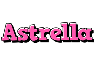 Astrella girlish logo