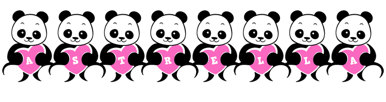 Astrella love-panda logo